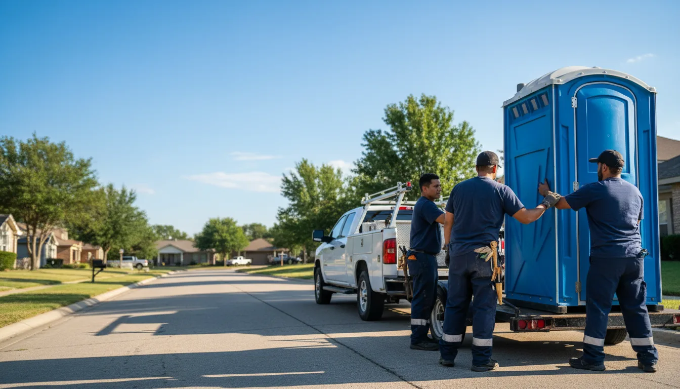 Portable Toilet Rental in Seagoville, TX near me